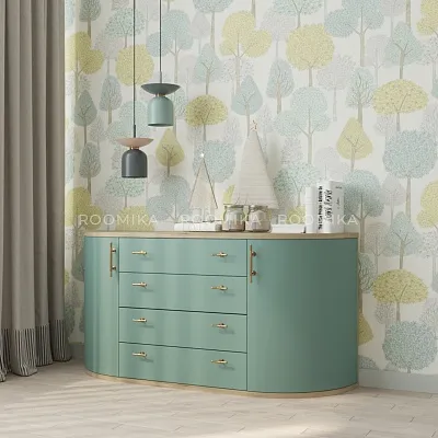 Комод радиусный на 1600 мм P746