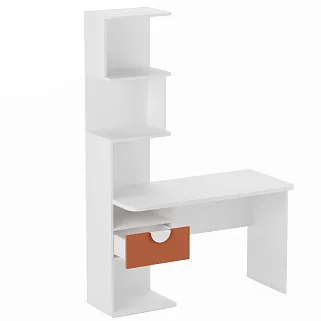 Рабочий стол со встроенным стеллажом HOF420