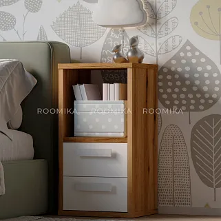 Cтеллаж сквозной книжный  с ящиками E802