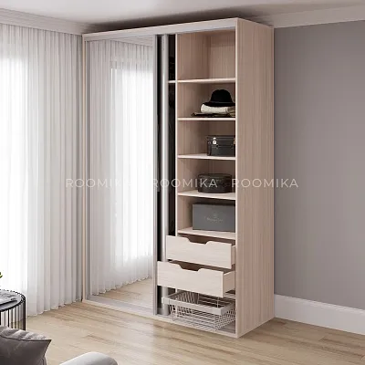 Шкаф-купе U160 тип 1 с зеркалом