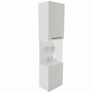 Шкаф напольный с подсветкой L225 L/R