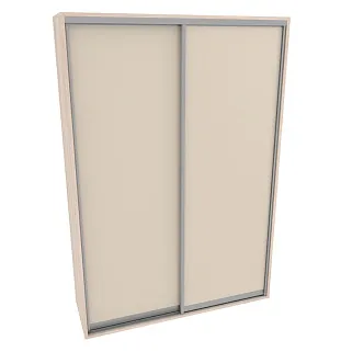 Шкаф-купе ХG186.60-1, профиль INTEGRO, фасад МДФ