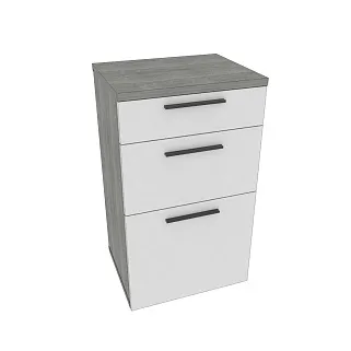 Тумба узкая 2 ящика LG-875