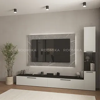 Панель стеновая МДФ (над тумбой ТВ) с подсветкой LG136.1