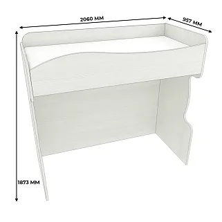 Кровать-чердак P907, 90x200