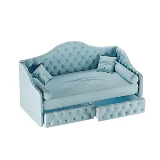 Кровать односпальная мягкая MONIKA, 90x190