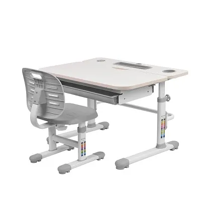 Комплект парта + стул Littonia Grey-w + лампа