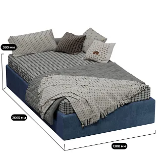 Подиум SOFT BOX с подъемным механизмом, 120x200