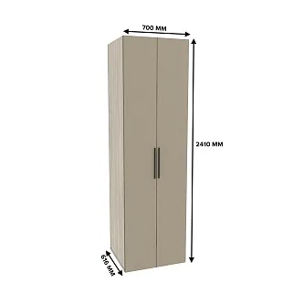 Шкаф двухдверный со штангой L243.60