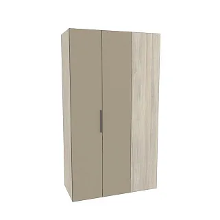 Шкаф со складными дверьми и фальш панелью L206 L/R