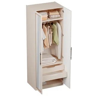 Шкаф двухдверный с зеркалом А210.60-3Z