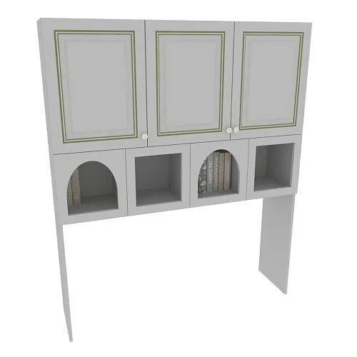 Надставка на стол с фигурными вставками A814