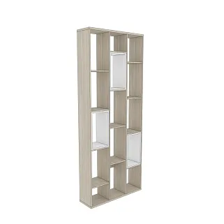 Стеллаж перегородка со вставками L238