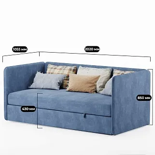 Диван раскладной RUBY 3