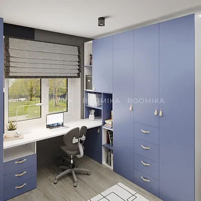 Шкаф двухдверный с ящиками во всю ширину L210.60-3