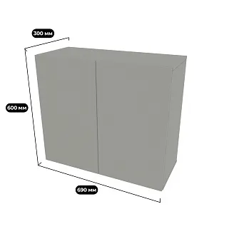 Антресоль двудверная L329.300