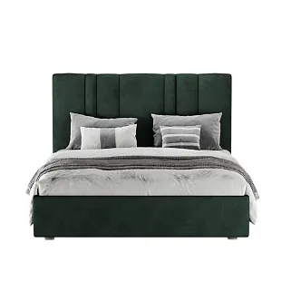 Кровать двуспальная мягкая HILTON с подъемным механизмом, 180x200