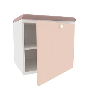 Тумба для игрушек с мягким сидением LG467