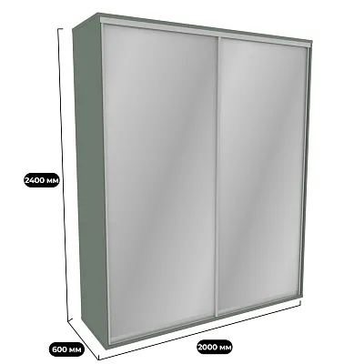 Шкаф-купе U202 тип 3 с зеркалом