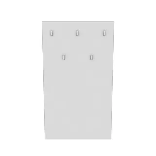 Панель широкая с крючками L-177.1