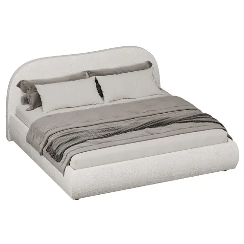 Кровать двуспальная мягкая ДРИМ с подъемным механизмом, 200x200