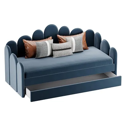 Мягкая кровать-диван SHELL, 90x190