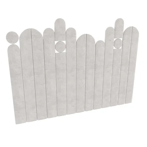 Стеновая панель для детской «Мягкий бортик» #4