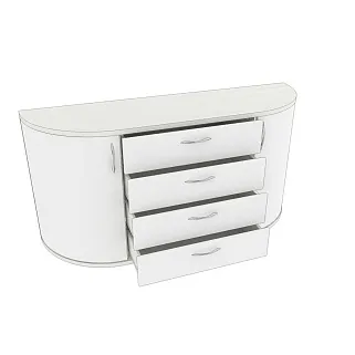 Комод радиусный на 1600 мм P746