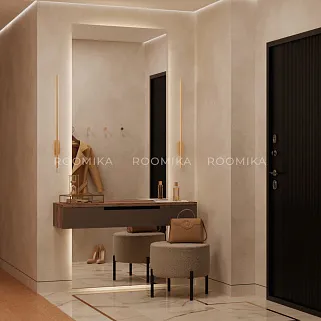 Зеркало с подвесным столиком  L169 L/R