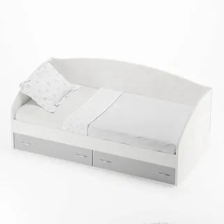 Кровать односпальная с ящиками P902N, 90x190