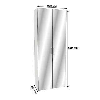 Шкаф двустворчатый с зеркалом L-210.44-4Z