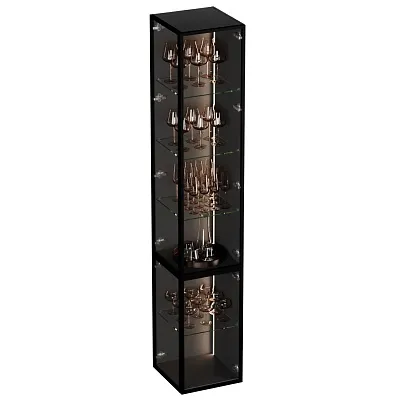 Шкаф завершающий для посуды с подсветкой LF270