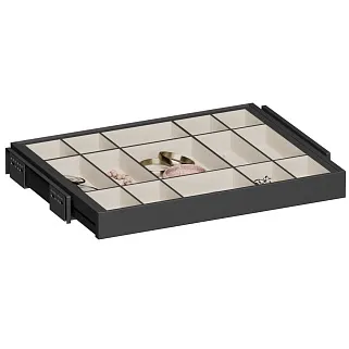 ALFA Выдвижной лоток для бижутерии в базу 600 мм, FFRM5807.564.01