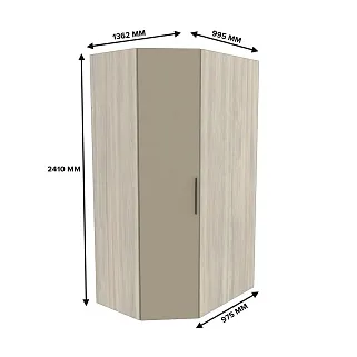Шкаф угловой L209.60 L/R