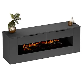 Тумба ТВ напольная с электрокамином LG551.450L/R