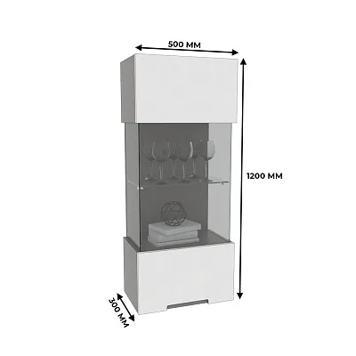 Шкаф навесной, фасады в эмали LE-350