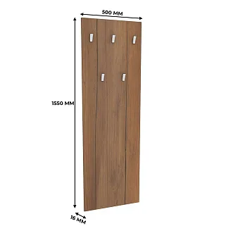 Панель узкая с крючками L-176.1