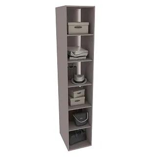 Шкаф для спальни с полками с подсветкой R220.60-4.1