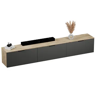 Тумба навесная, 3 ящика R5124