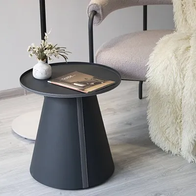 Столик журнальный SHT-CT61, цвет капучино муар/корица