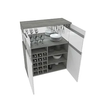 Винный шкаф с подсветкой LG200