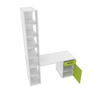 Cтол-стеллаж L403.60 L/R