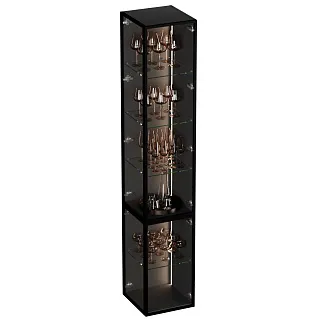 Шкаф завершающий для посуды с подсветкой LF270