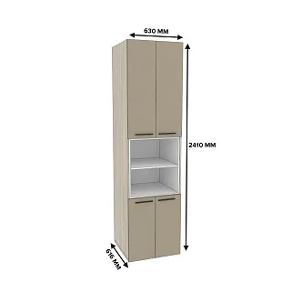 Шкаф книжный с нишей L228.60