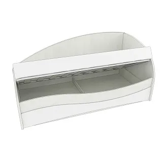 Кровать односпальная P901 с подъемным механизмом, 90x190