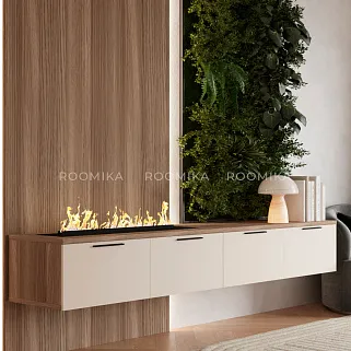 Тумба ТВ напольная с электрокамином L548.451