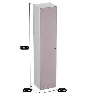 Шкаф однодверный для одежды A221.44-1