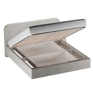 Кровать двуспальная мягкая FLY с подъемным механизмом, 200x200