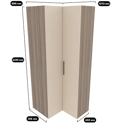 Шкаф угловой L207 L/R