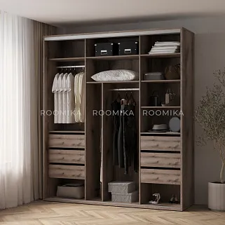 Шкаф-купе ХG210.60-3, профиль INTEGRO, фасад МДФ